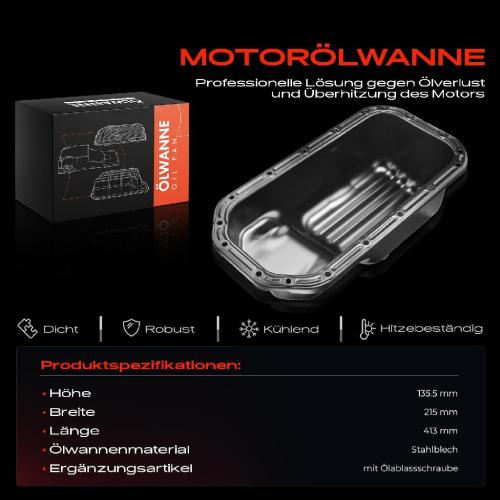 Frankberg 1x Ölwanne Motorölwanne für Opel Combo Corsa A Corsa B 1987-2001 I4 1.5L 1.7L Bild Frankberg 1x Ölwanne Motorölwanne für Opel Combo Corsa A Corsa B 1987-2001 I4 1.5L 1.7L