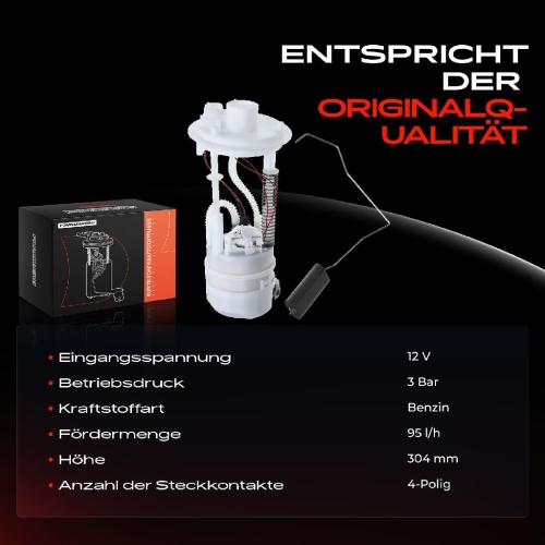 1x Kraftstoffpumpe für Fiat Doblo MPV Kasten/MPV 1.2L 1.4L 1.6L 2001-2010 Bild 1x Kraftstoffpumpe für Fiat Doblo MPV Kasten/MPV 1.2L 1.4L 1.6L 2001-2010