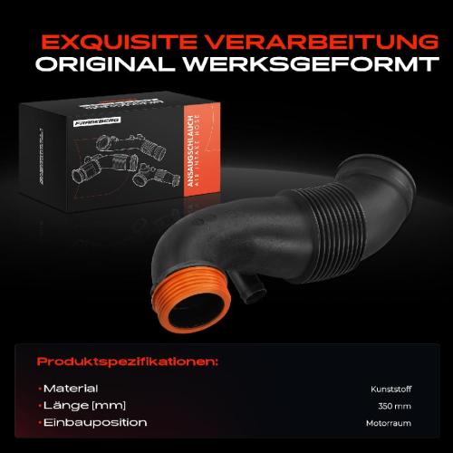 Frankberg 1x Ansaugschlauch, Luftfilter für BMW X5 F15 F85 X6 F16 F86 2013-2019 Bild Frankberg 1x Ansaugschlauch, Luftfilter für BMW X5 F15 F85 X6 F16 F86 2013-2019