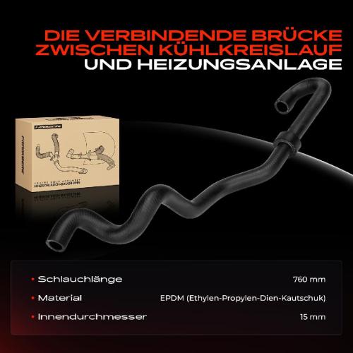 1x Heizungsschlauch Schlauch Wärmetauscher-Heizung für BMW E63 E64 3.0L 4.4L 4.8L Bild 1x Heizungsschlauch Schlauch Wärmetauscher-Heizung für BMW E63 E64 3.0L 4.4L 4.8L
