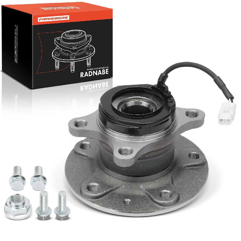 Frankberg 1x Radnabe Radlagersatz Hinterachse beidseitig für Fiat Sedici Suzuki S-Cross SX4 Vitara Bj ab 2006