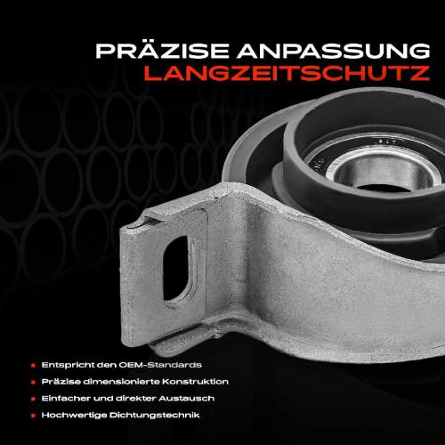 1x Lagerung Gelenkwelle Kardanwellenlager für Mercedes-Benz Viano Vito/Mixto Kasten W639 Bild 1x Lagerung Gelenkwelle Kardanwellenlager für Mercedes-Benz Viano Vito/Mixto Kasten W639