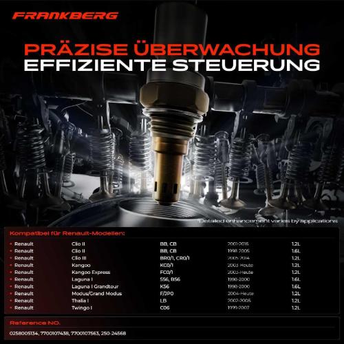 1x Lambdasonde Regelsonde Vor Katalysator für Renault Twingo I Laguna I Clio Kangoo 1.2L 1.6L Bild 1x Lambdasonde Regelsonde Vor Katalysator für Renault Twingo I Laguna I Clio Kangoo 1.2L 1.6L