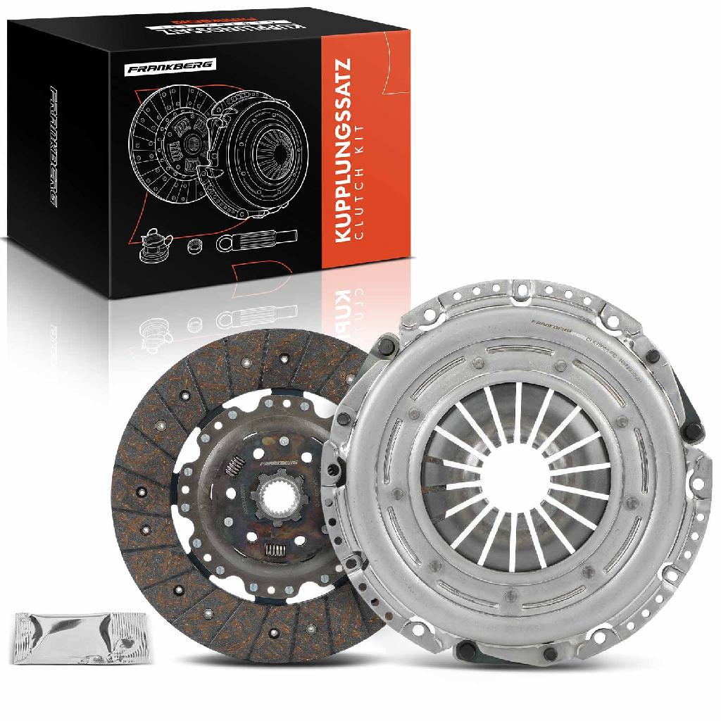 Frankberg 1x Kupplungssatz für VW Golf VII Variant VIII Audi A3 Limousine Sportback TT Roadster Seat Leon SC ST Skoda