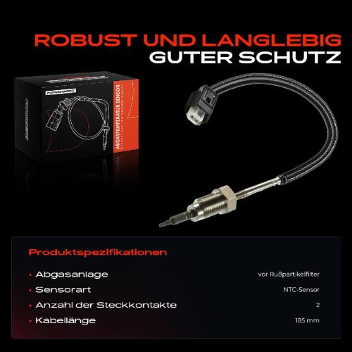 1x Abgastemperatursensor für BMW E90 E91 E60 E61 E83 E70 E71 2003-2014 Bild 1x Abgastemperatursensor für BMW E90 E91 E60 E61 E83 E70 E71 2003-2014