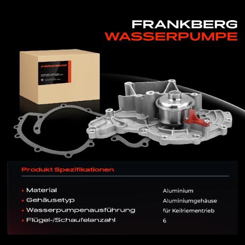 1x Wasserpumpe Kühlwasserpumpe für Porsche 928 4.5L 4.7L 1977-1986 Bild 1x Wasserpumpe Kühlwasserpumpe für Porsche 928 4.5L 4.7L 1977-1986