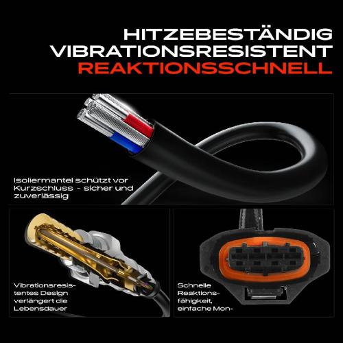1x Lambdasonde Regelsonde/Diagnosesonde Vor/Nach Katalysator für Opel Astra G Corsa C Meriva Saab 9-3 Bild 1x Lambdasonde Regelsonde/Diagnosesonde Vor/Nach Katalysator für Opel Astra G Corsa C Meriva Saab 9-3