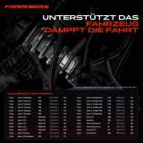 2x Fahrwerksfeder Vorderachse für Opel Astra G F08 T98 F07 F69 Vectra B J96 38