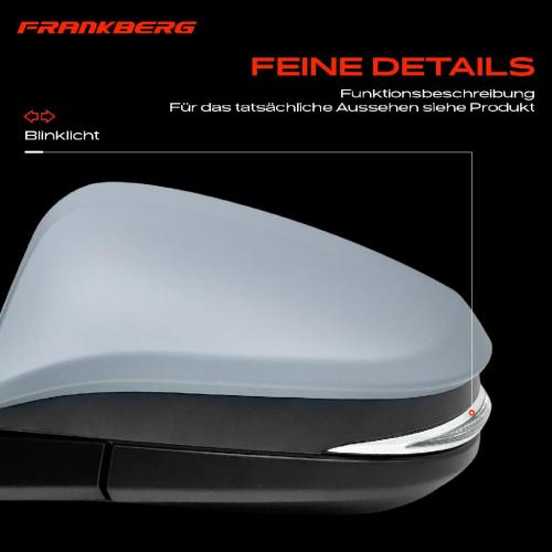 Frankberg 1x Außenspiegel Links für Toyota RAV 4 IV Van A4 2.0L 2.2L 2.5L 2012-2019 Bild Frankberg 1x Außenspiegel Links für Toyota RAV 4 IV Van A4 2.0L 2.2L 2.5L 2012-2019
