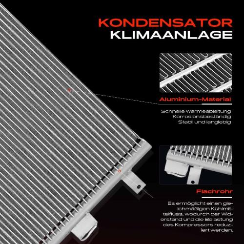 Frankberg 1x Kondensator Klimaanlage für Fiat Doblo Großraumlimousine Kasten 119 223 1.4L 1.6L Bild Frankberg 1x Kondensator Klimaanlage für Fiat Doblo Großraumlimousine Kasten 119 223 1.4L 1.6L