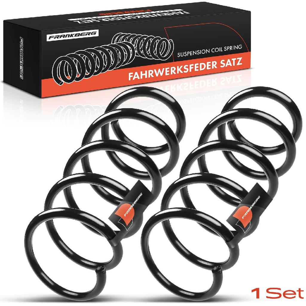 Frankberg 2x Fahrwerksfeder Vorderachse für Dacia Logan LS FS KS US Renault Logan I LS KS Bj ab 2004