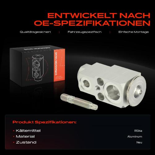 1x Expansionsventil Klimaanlage für BMW F90 G30 G31 G32 G11 G12 G14 G15 G05 G06 G07 Bild 1x Expansionsventil Klimaanlage für BMW F90 G30 G31 G32 G11 G12 G14 G15 G05 G06 G07