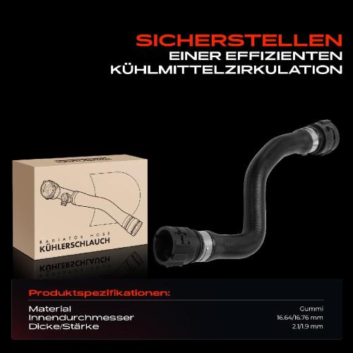 1x Kühlerschlauch Kühlwasserschlauch für BMW 5er F10 F11 Touring 7er F01 F02 F03 F04 2.5L 3.0L 2009-2015 Bild 1x Kühlerschlauch Kühlwasserschlauch für BMW 5er F10 F11 Touring 7er F01 F02 F03 F04 2.5L 3.0L 2009-2015