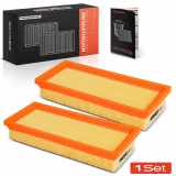 2x Luftfilter Filtereinsatz für Fiat Panda 169 Doblo 119 223 Punto Lancia Y