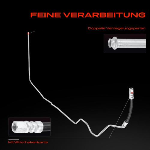 1x Servolenkung Schlauch für Saab 9-3 Cabriolet D75 D79 E79 YS3F 1.8L 2.0L 2.2L Bild 1x Servolenkung Schlauch für Saab 9-3 Cabriolet D75 D79 E79 YS3F 1.8L 2.0L 2.2L