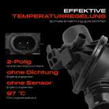 1x Thermostat Kühlmittel für BMW 5er F10 F18 F11 F11 523i 528i 530i 7er F01 F02 F03