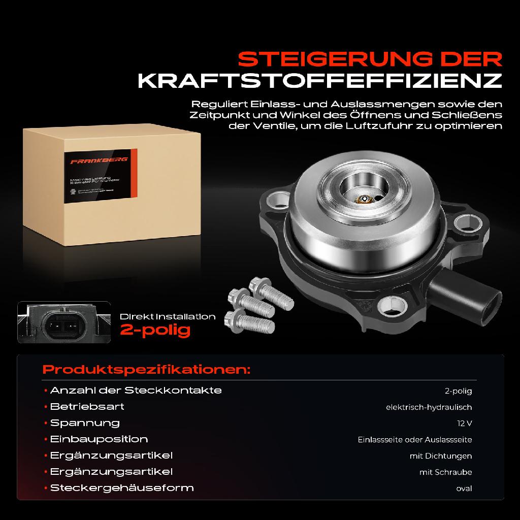 1x Zentralmagnet Nockenwellenverstellung für Mercedes-Benz CLK W212 W211 C207 S212