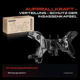 1x Achskörper Achsträger Motorträger Vorderachse für KIA Picanto SA BA 1.0L 1.1L