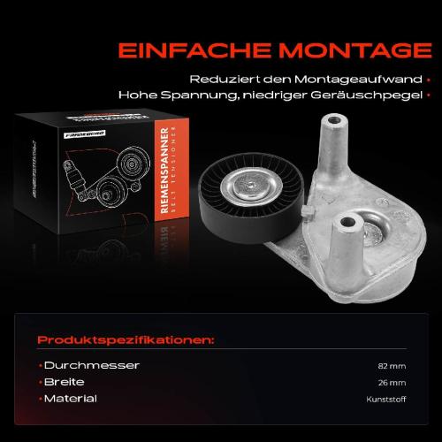 1x Spannrolle Riemenspanner für Hyundai Sonata IV Tucson Coupe KIA Bild 1x Spannrolle Riemenspanner für Hyundai Sonata IV Tucson Coupe KIA