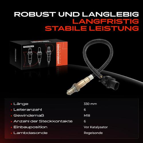 1x Lambdasonde Regelsonde Vor Katalysator für Alfa Romeo Giulietta Fiat 500X Bravo Doblo Bild 1x Lambdasonde Regelsonde Vor Katalysator für Alfa Romeo Giulietta Fiat 500X Bravo Doblo