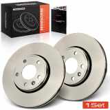 2x Bremsscheiben Vorderachse für Opel Vivaro A Pritsche/Fahrgestell Combi Renault Trafic II