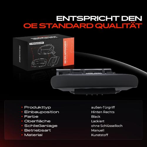 1x Türgriff Hinten Rechts außen für Citroën Xsara Break Coupe Kasten/Kombi Kasten/Schrägheck Bild 1x Türgriff Hinten Rechts außen für Citroën Xsara Break Coupe Kasten/Kombi Kasten/Schrägheck