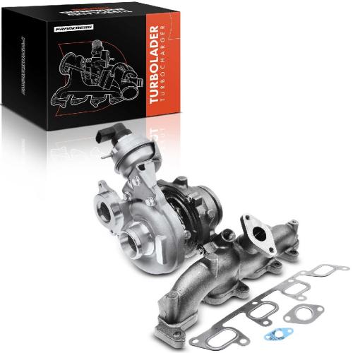 Frankberg 1x Turbolader Abgaskrümmer Einheit für VW Multivan V Transporter V Bus V Kasten V Pritsche/Fahrgestell Bild Frankberg 1x Turbolader Abgaskrümmer Einheit für VW Multivan V Transporter V Bus V Kasten V Pritsche/Fahrgestell