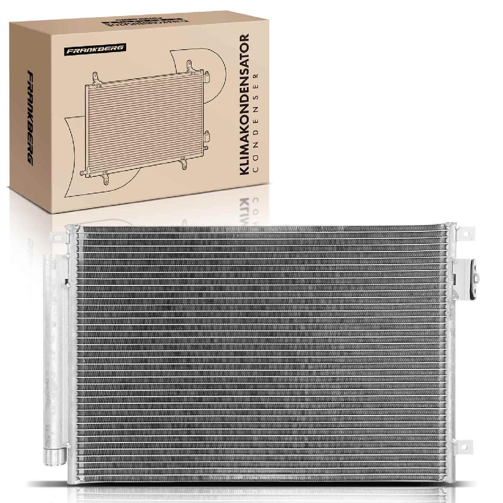 Frankberg 1x Kondensator Klimaanlage für Fiat 500 312 Ford KA RU8 Lancia Ypsilon
