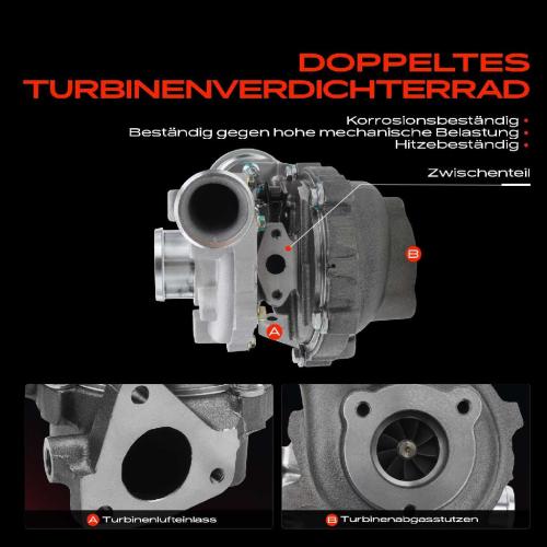 1x Abgasturbolader für Hyundai Sonata V NF KIA Carens III MPV UN Magentis MG Bild 1x Abgasturbolader für Hyundai Sonata V NF KIA Carens III MPV UN Magentis MG