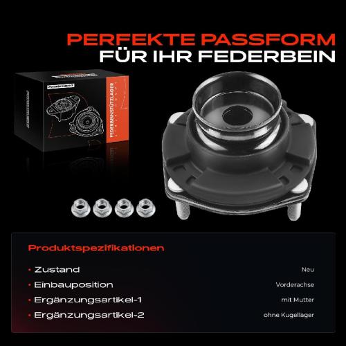 1x Domlager Federbeinstütz lager für Jeep Commander XH XK Grand Cherokee 3 Bild 1x Domlager Federbeinstütz lager für Jeep Commander XH XK Grand Cherokee 3