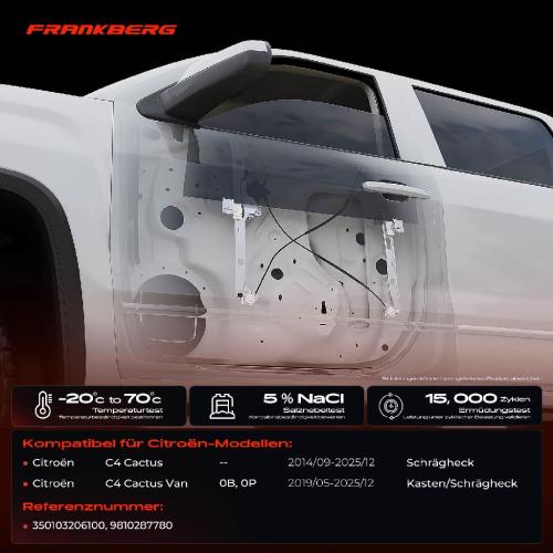 1x Fensterheber Vorne Links für Citroën C4 Cactus 0B ab 2014 Bild 1x Fensterheber Vorne Links für Citroën C4 Cactus 0B ab 2014