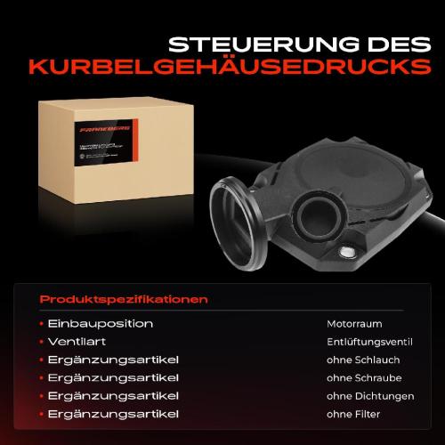1x Ventil Kurbelgehäusentlüftung für BMW 7er E38 8er E31 1994-2001 Bild 1x Ventil Kurbelgehäusentlüftung für BMW 7er E38 8er E31 1994-2001