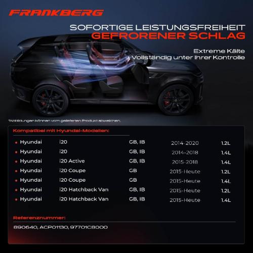 1x Klimakompressor für Hyundai i20 Coupe Hatchback GB IB 1.2L 1.4L Bj ab 2014 Bild 1x Klimakompressor für Hyundai i20 Coupe Hatchback GB IB 1.2L 1.4L Bj ab 2014