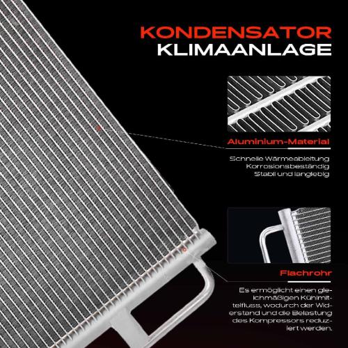 Frankberg 1x Kondensator Klimaanlage für Mercedes Sprinter 3/3,5/4,6/5-T VW Crafter 30-35/50 Bild Frankberg 1x Kondensator Klimaanlage für Mercedes Sprinter 3/3,5/4,6/5-T VW Crafter 30-35/50