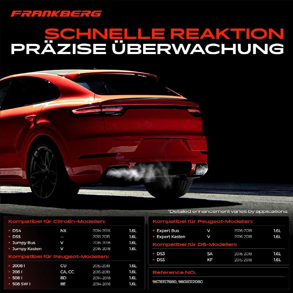 1x Abgastemperatursensor für Citroën Berlingo Peugeot 208 Partner