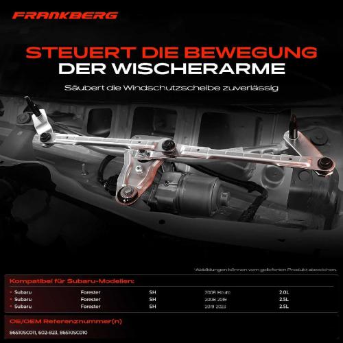 1x Wischergestänge Vorne für Subaru Forester SH 2008-2021 Bild 1x Wischergestänge Vorne für Subaru Forester SH 2008-2021