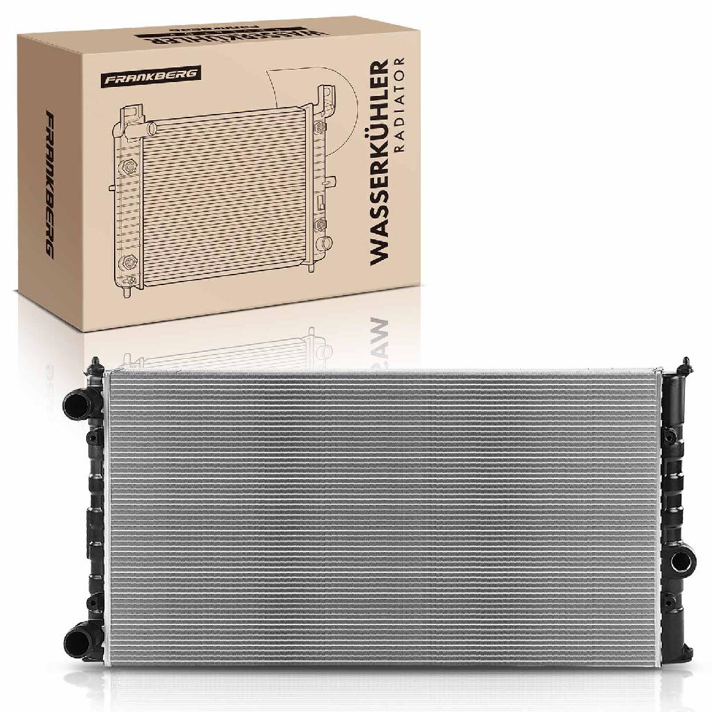 Frankberg 1x Kühler Wasserkühler Motorkühler für VW Golf III 1H5 1E7 Seat Cordoba 6K1