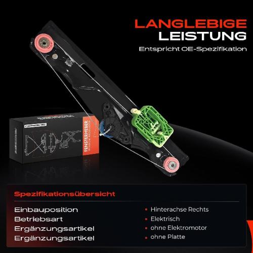 Frankberg 1x Fensterheber Hinten Rechts für MINI Clubman F54 Cooper Bild Frankberg 1x Fensterheber Hinten Rechts für MINI Clubman F54 Cooper