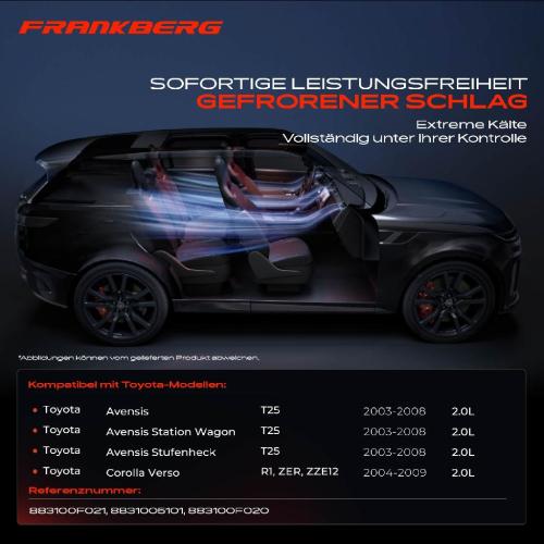 1x Klimakompressor für Toyota Avensis T25 Corolla Verso R1 ZER ZZE12 2.0L 2003-2009 Bild 1x Klimakompressor für Toyota Avensis T25 Corolla Verso R1 ZER ZZE12 2.0L 2003-2009