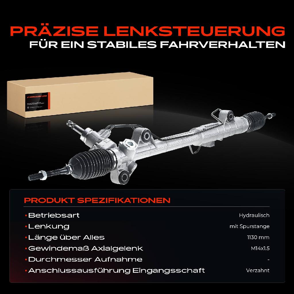1x Lenkgetriebe Servolenkgetriebe für Mazda 6 Hatchback GG 6 Station Wagon GY 2002-2007