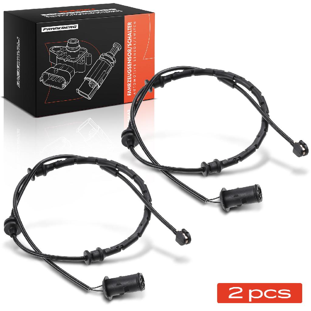 Frankberg 2x Warnkontakt Bremsbelagverschleiß Vorderachse für Opel Astra G F08 T98 Zafira A F75