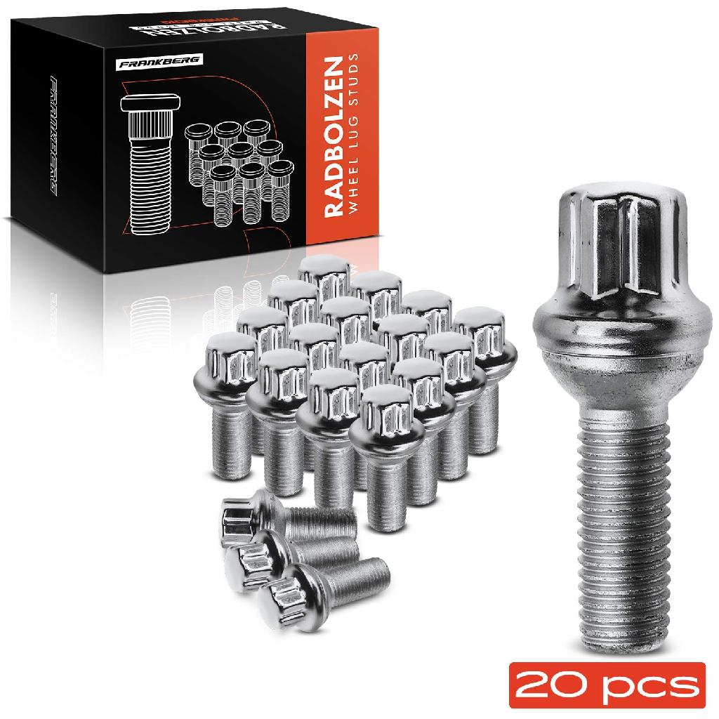 20x Radschraube für Mercedes-Benz W169 W245 W204 W211 W164 W220 W639