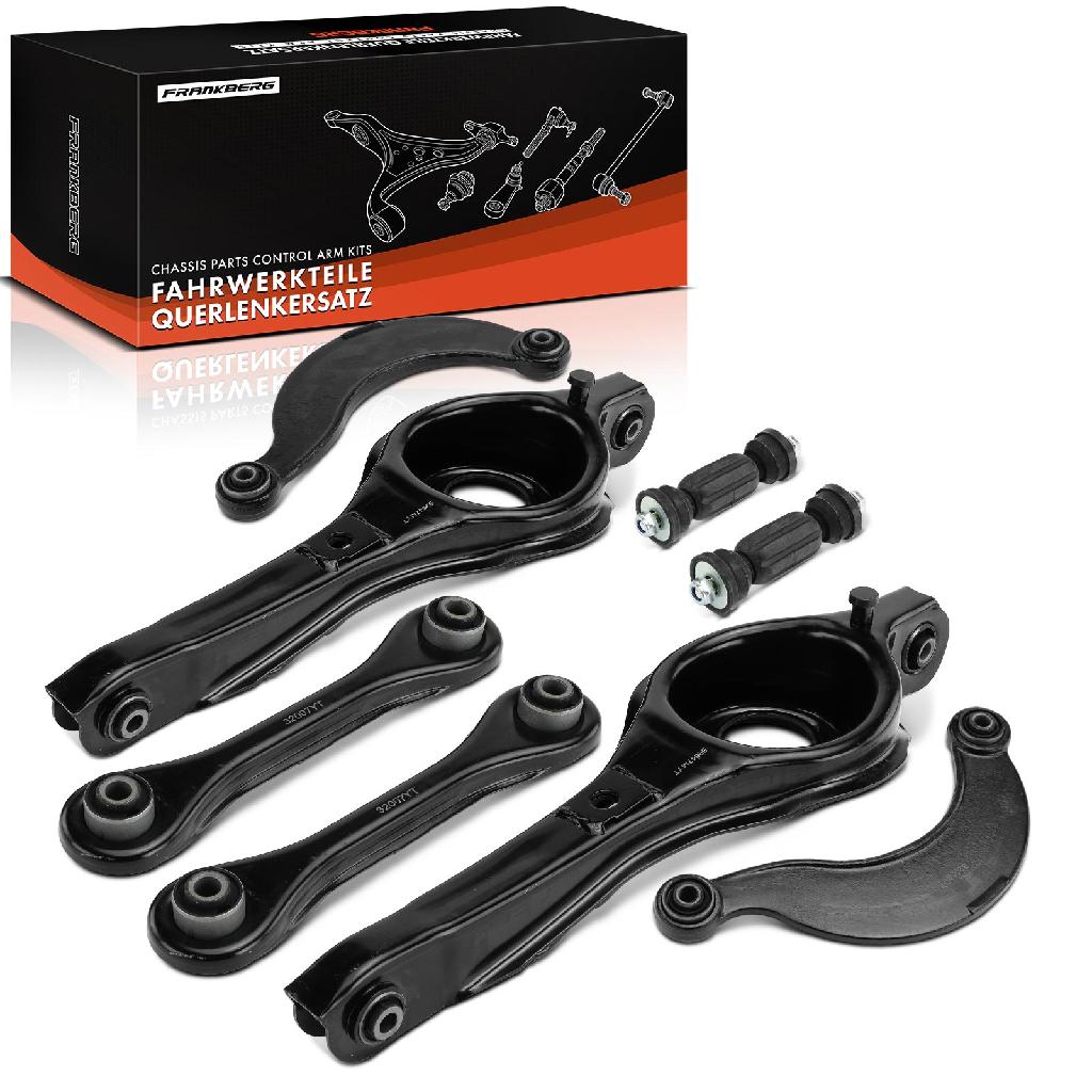 Frankberg 1x Querlenker Satz Hinterachse für Ford C-Max Focus II Stufenheck Mazda 3 5 Volvo S40 V50 1.6L 1.4L 2003-2012
