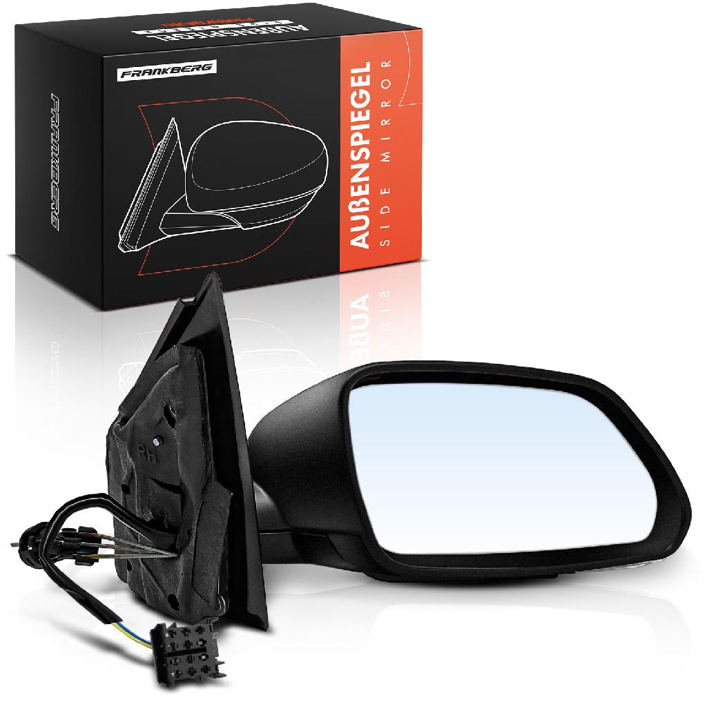 Frankberg 1x Außenspiegel Rechts für VW Polo 9A 9N 1.2L 1.4L 1.6L 1.8L 1.9L 2005-2012