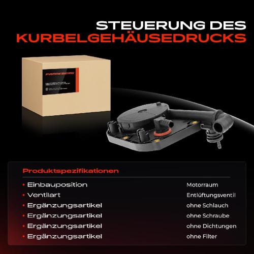 1x Ventil Kurbelgehäusentlüftung für BMW E52 Z8 E53 X5 2000-2006 Bild 1x Ventil Kurbelgehäusentlüftung für BMW E52 Z8 E53 X5 2000-2006