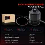 1x Ölfiltergehäuse Deckel für Audi A6 4G A8 4H A7 Sportback 2012-2018