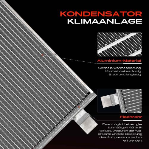 Frankberg 1x Kondensator Klimaanlage für Renault Megane IV Talisman Nissan Qashqai 2 SUV Bild Frankberg 1x Kondensator Klimaanlage für Renault Megane IV Talisman Nissan Qashqai 2 SUV