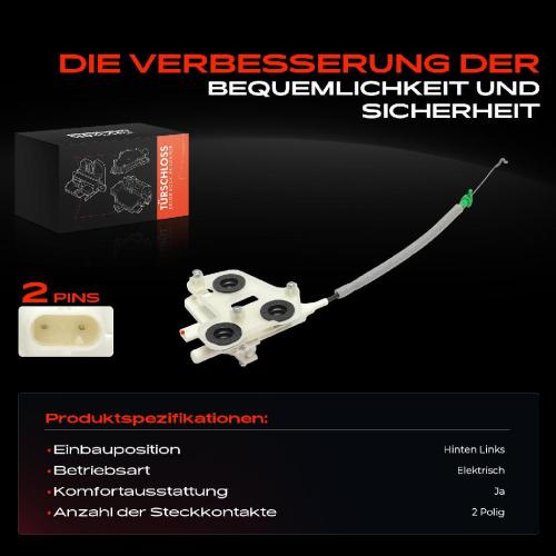 1x Türschloss Hinten Links für Mercedes-Benz W247 S205 S213 EQA H243 EQB X243 EQC N293 GLA H247 Bild 1x Türschloss Hinten Links für Mercedes-Benz W247 S205 S213 EQA H243 EQB X243 EQC N293 GLA H247