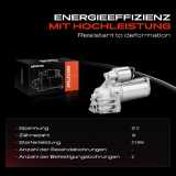 1x Anlasser Starter für Ford Mondeo III Stufenheck Turnier Transit Bus Kasten Pritsche/Fahrgestell