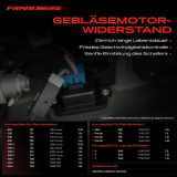 1x Widerstand Vorwiderstand Gebläsemotor für Fiat 500 Ducato Panda Lancia Ypsilon 312